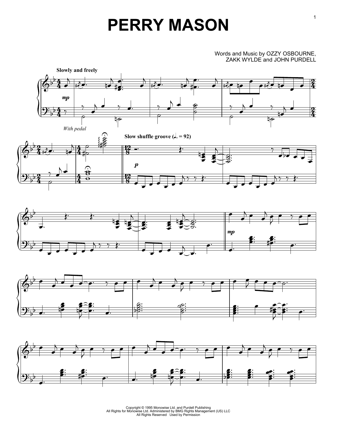 Produktbild zu: Perry Mason [Jazz version]