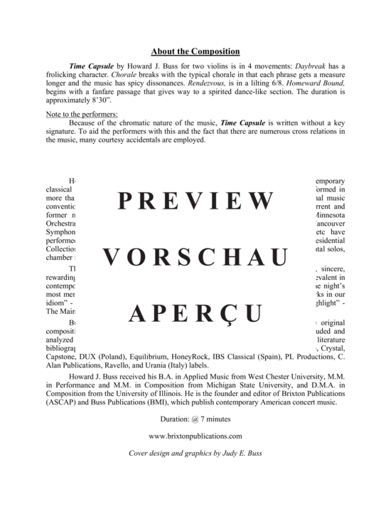 Product gallery: Page 3 of 13 Time Capsule , , Violin Duet
