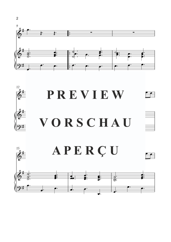 Produktgalerie: Seite 3 von 8 Jesus bleibet meine Freude, , Sopran Blockflöte und Orgel