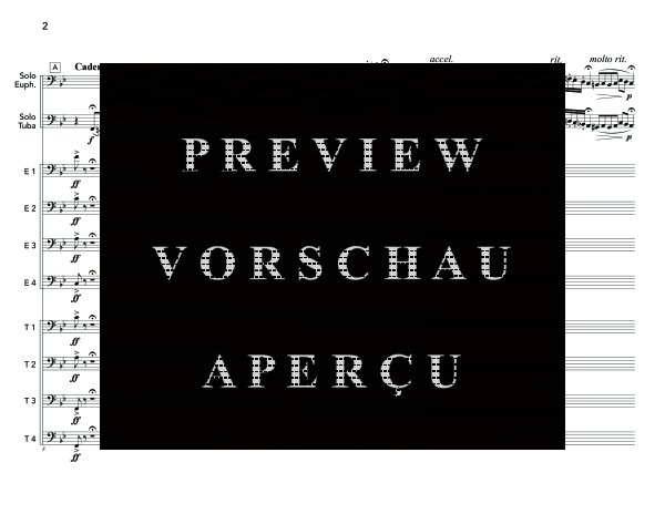 Produktgalerie: Seite 6 von 11 Cousins, , (Brass Ensemble Euphonium, Tuba und EETT)