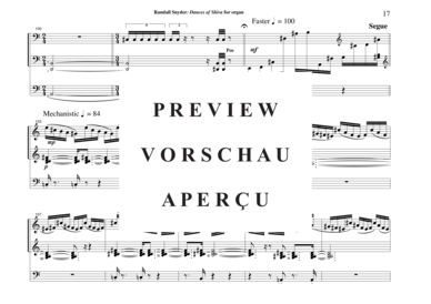 Product gallery: Page 18 of 21 Dances of Shiva , , (Orgel Solo)