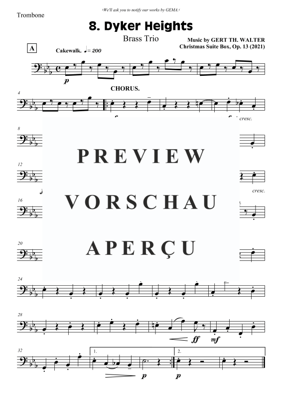 Produktgalerie: Seite 6 von 6 Dyker Heights, , (Blechbläser Trio)