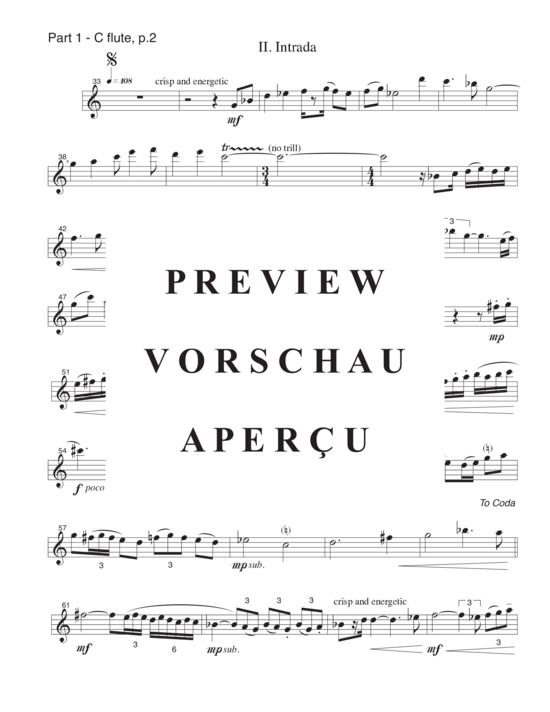 gallery: Prelude and Intrada , , (4 Flöten oder Ensemble)