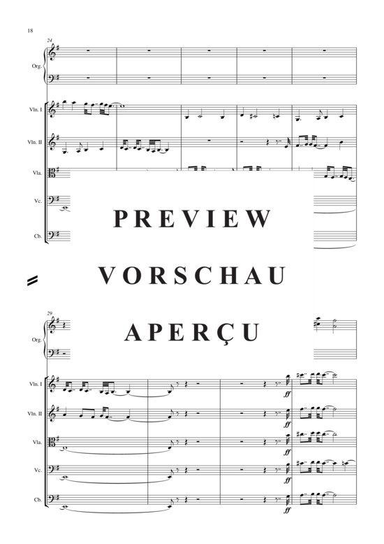 Product gallery: Page 19 of 21 Concerto for Portatif Orgue et Strings , , (string orchestra)