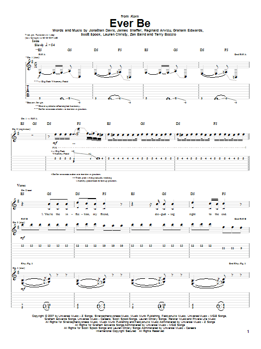 Produktgalerie: Seite 1 von 1 Ever Be, Korn, Gitarre
