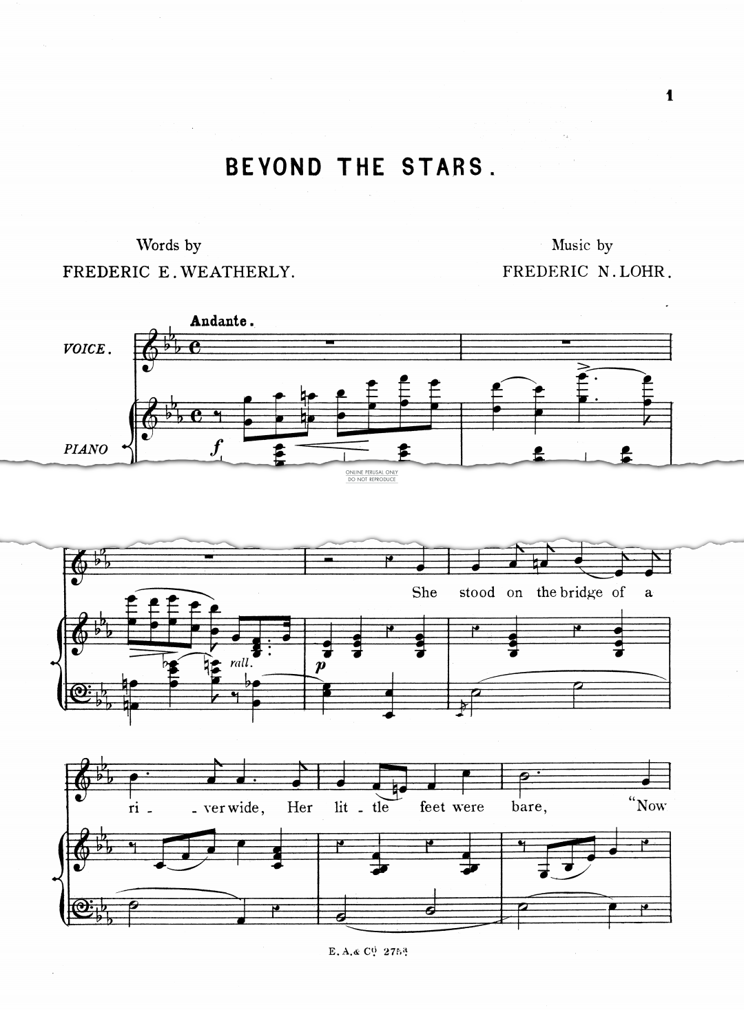 Produktgalerie: Seite 1 von 1 Beyond The Stars, Frederic N. Lohr, Gesang, Klavier