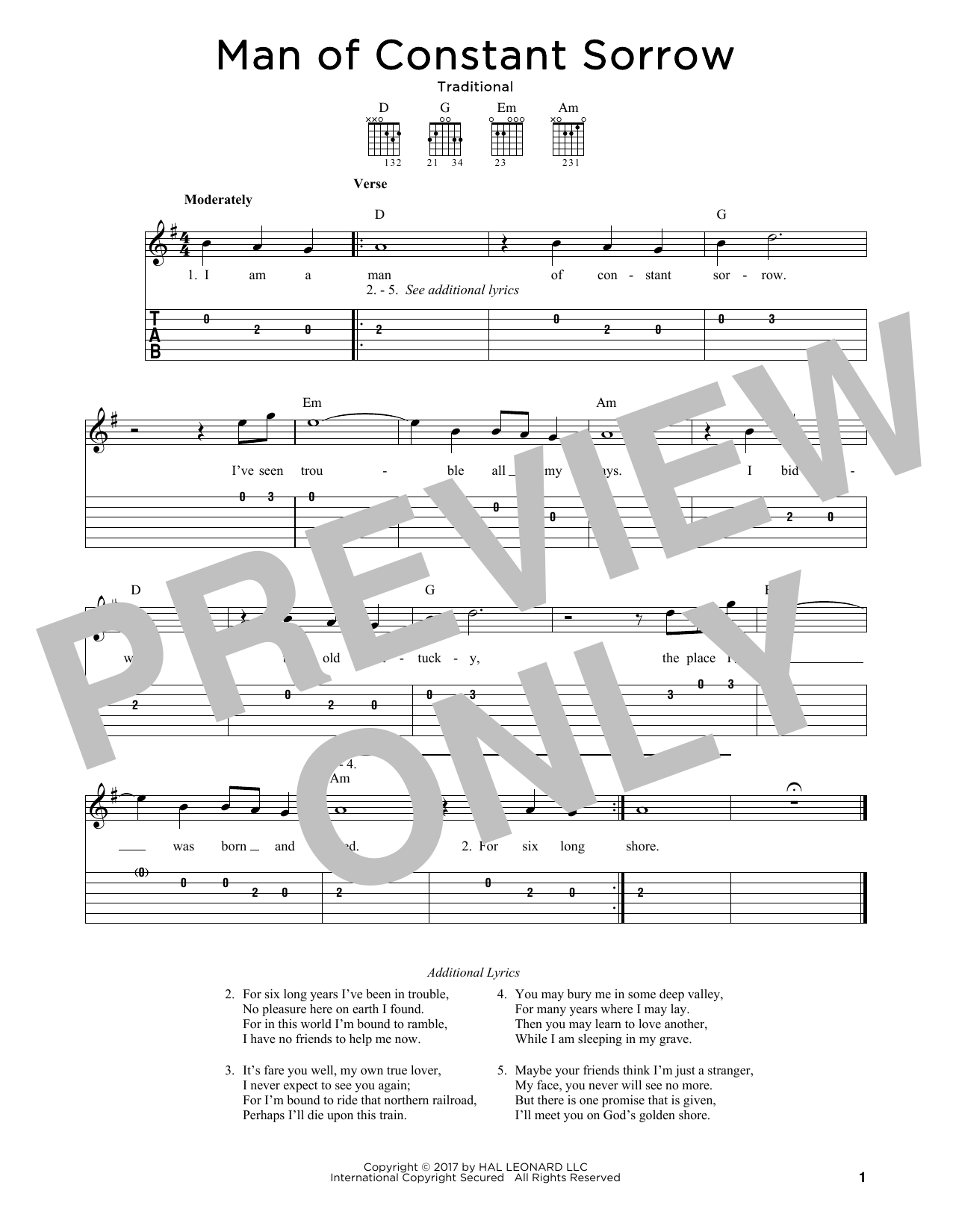 Product gallery: Page 1 of 1 Man Of Constant Sorrow, Traditional