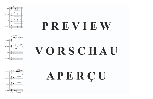 Product gallery: Page 10 of 11 Tail Spins, , (Saxophone Quartet)