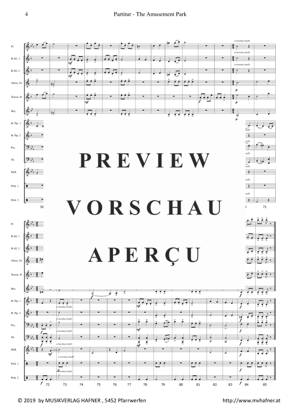 Product gallery: Page 9 of 11 The Amusement Park, , (Youth wind orchestra)