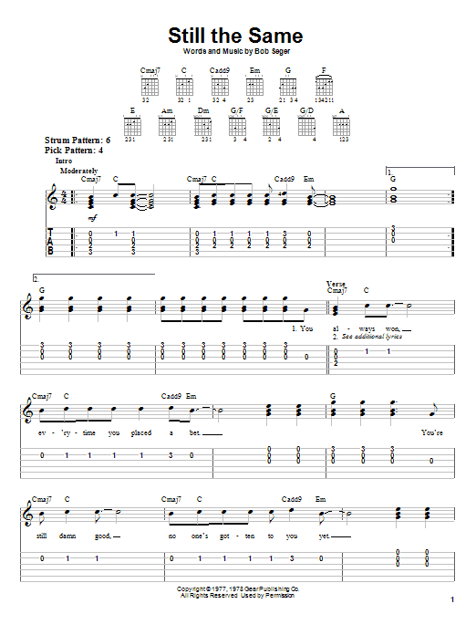 Product gallery: Page 1 of 1 Still The Same, Bob Seger