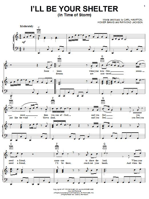 Produktbild zu: I'll Be Your Shelter (In Time Of Storm)