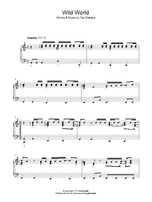 Product gallery: Page 1 of 1 Wild World, Cat Stevens
