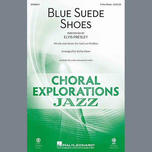 Produktbild zu: Blue Suede Shoes (arr. Kirby Shaw)