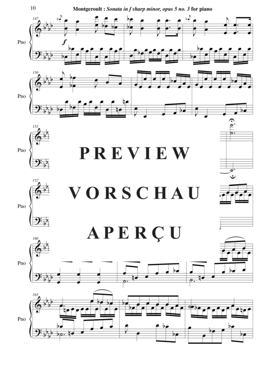 Product gallery: Page 11 of 21 Sonata in f-sharp minor, Opus 5 no. 3 , Horvath, Nicolas, Piano Solo
