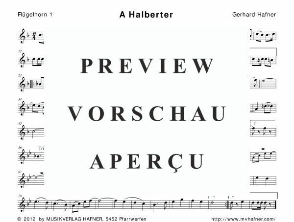 Product gallery: Page 8 of 11 A Halberter, , (woodwind and brass)