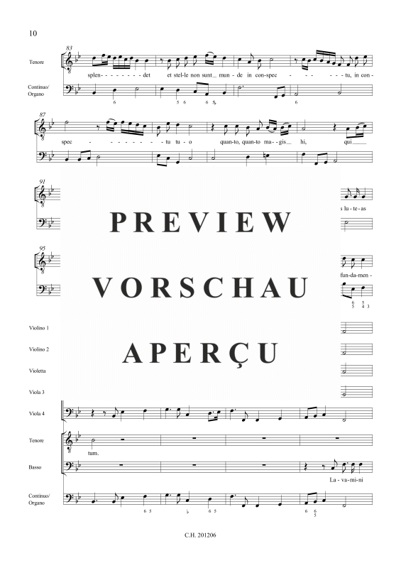 gallery: O Jesu mi, o candor, , (Gemischtes Ensemble CCTB, Streicher Ensemble und Orgel)