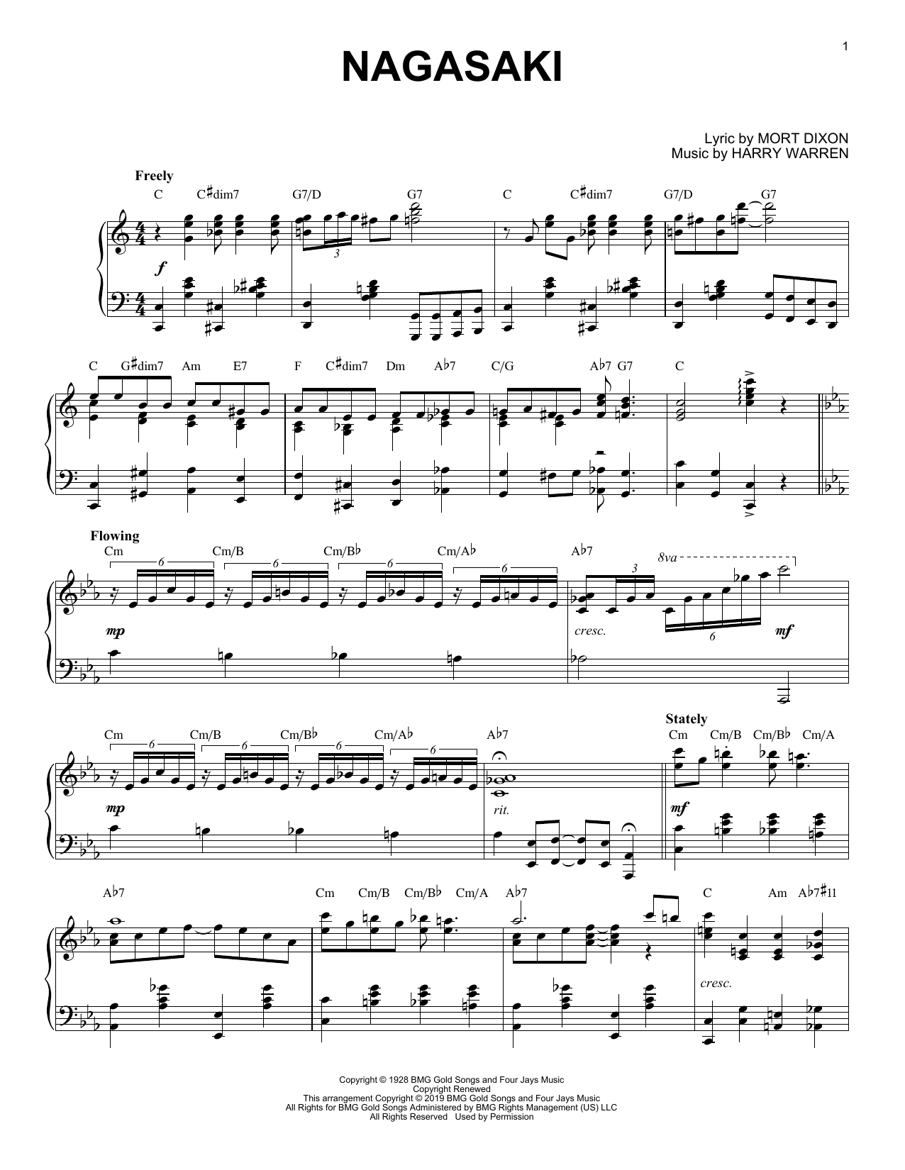 Produktbild zu: Nagasaki [Jazz version]
