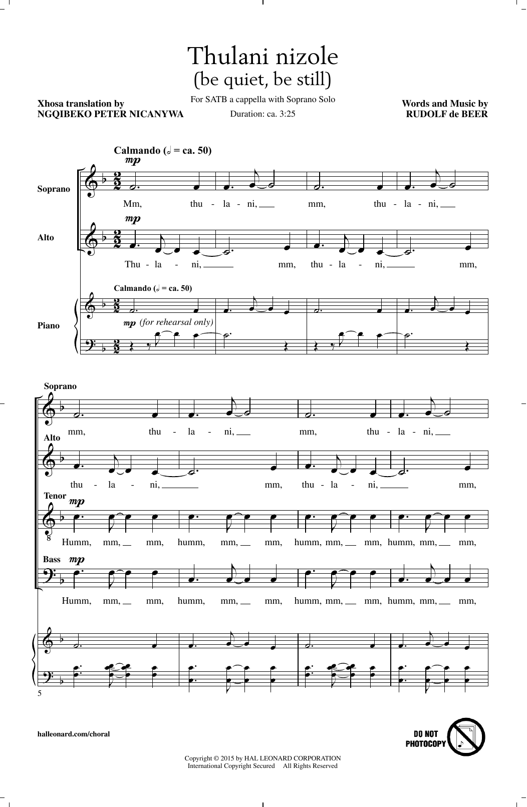 Produktbild zu: Thulani Nizole