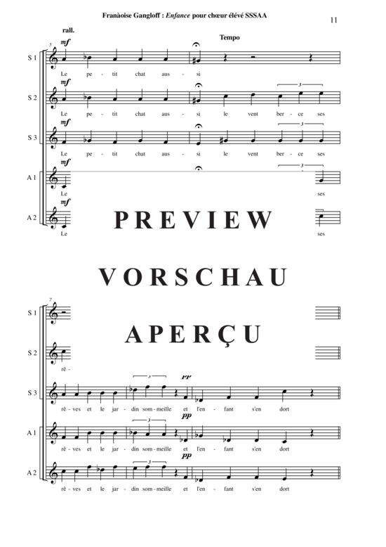 Product gallery: Page 12 of 21 Enfance , , (Women's choir SSSAA)