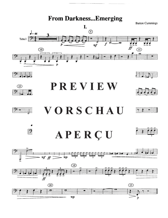 Product gallery: Page 21 of 21 From Darkness...Emerging , , (Tuba Quartett EETT)