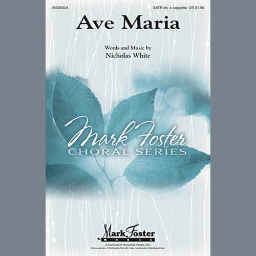 cover: Ave Maria, Nicholas White, Chor