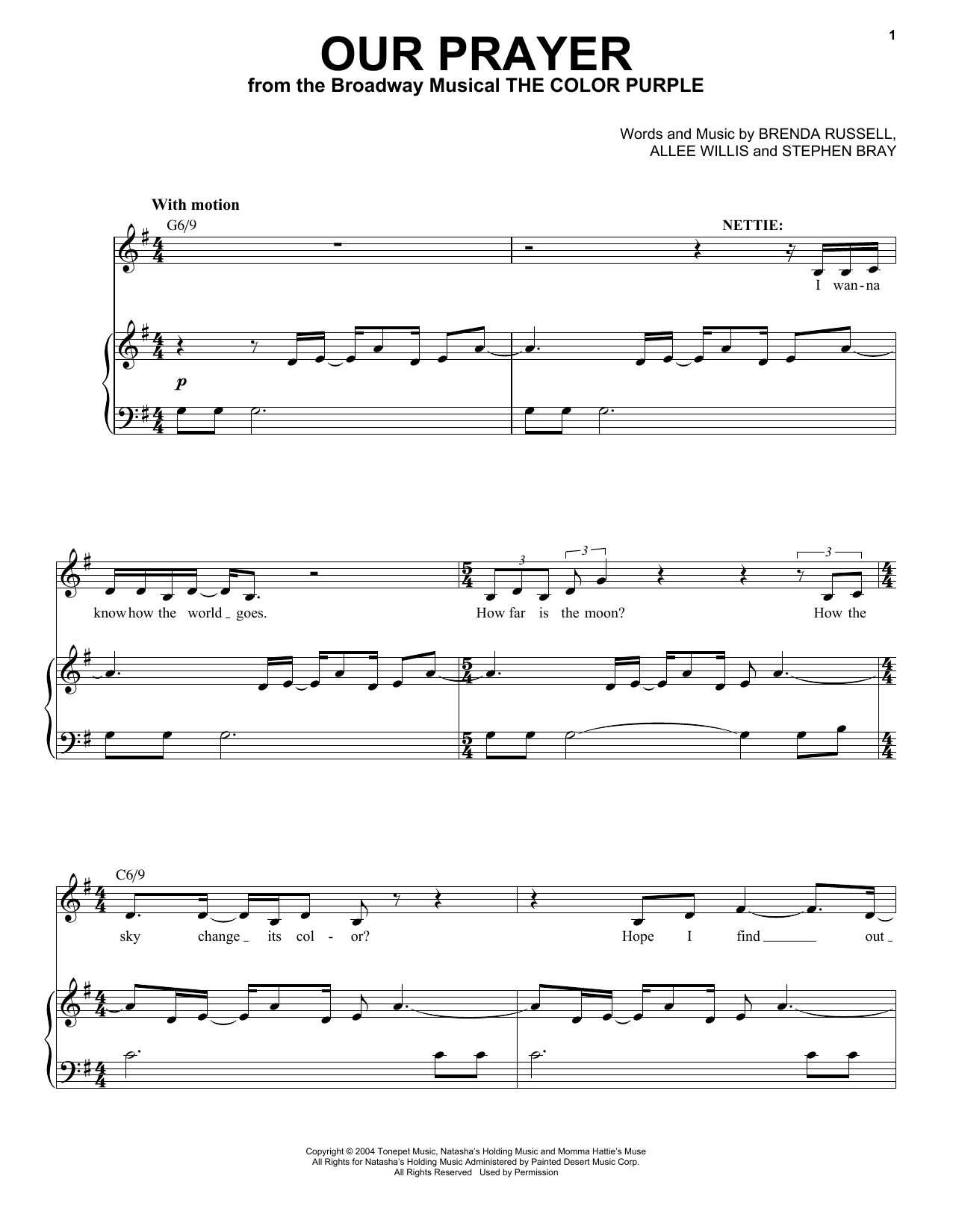 Produktbild zu: Our Prayer