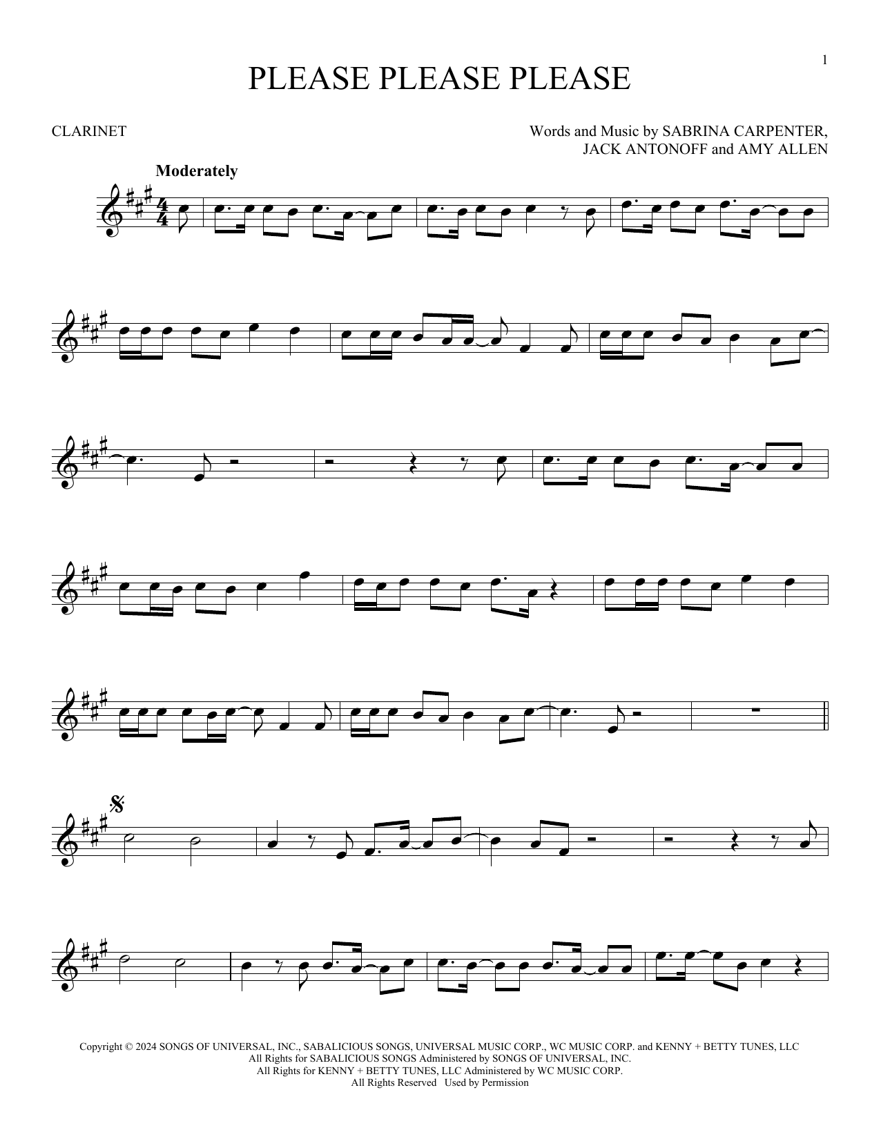 Product gallery: Page 1 of 1 Please Please Please, Sabrina Carpenter