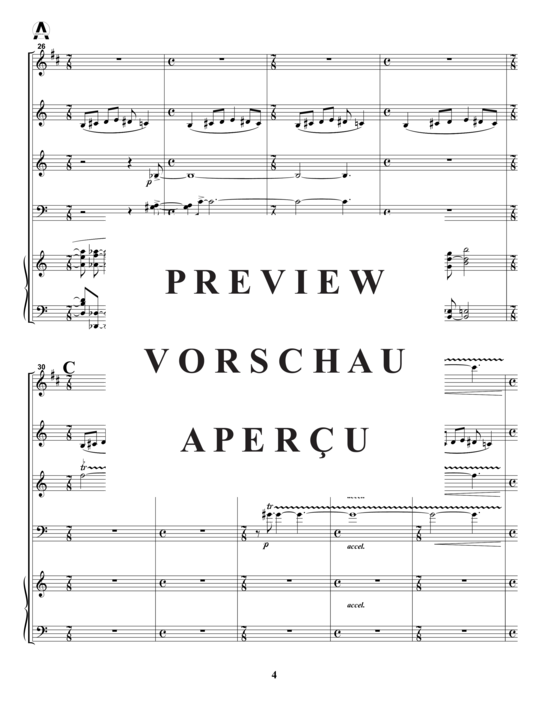 Product gallery: Page 7 of 21 Passacaglia , , (clarinet, trumpet, violin, viola + harpsichord)