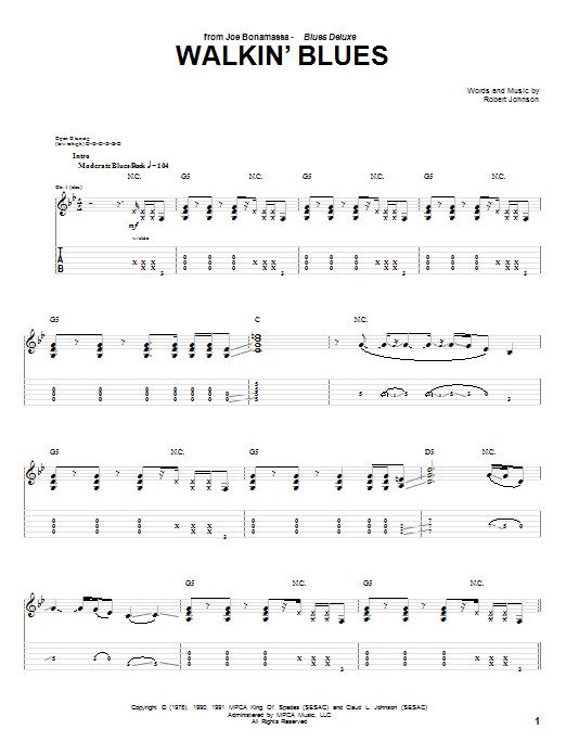 Produktbild zu: Walkin' Blues