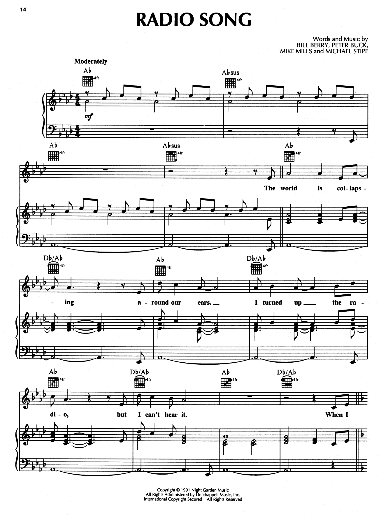 Produktbild zu: Radio Song