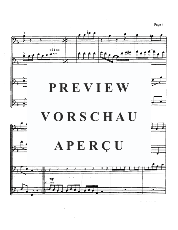 Produktgalerie: Seite 6 von 11 Black Cat Rag, , Posaunen Quartett