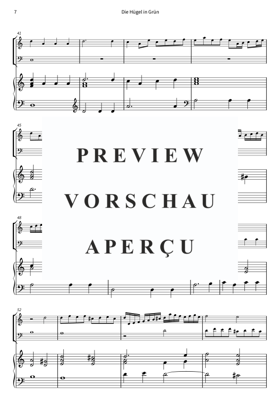 gallery: Die Hügel in Grün - Vestiva i colli - Pastorales Madrigal in drei Stimmen, , Violine, Violoncello und Cembalo