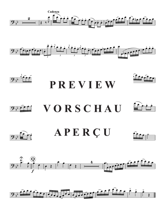gallery: Presto aus Concerto in B , , (Bariton/Pos + Klavier)