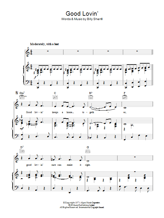 Produktbild zu: Good Lovin' (Makes It Right)