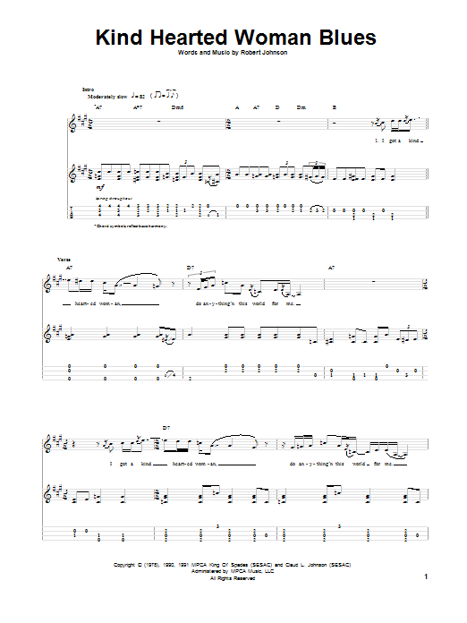 Product gallery: Page 1 of 1 Kind Hearted Woman Blues, Robert Johnson