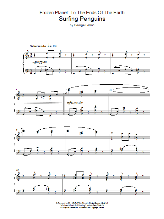 Produktbild zu:  Frozen Planet, Surfing Penguins - George Fenton