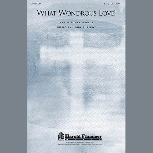 cover: What Wondrous Love!, John Purifoy