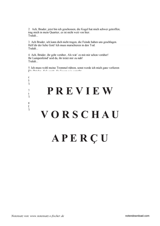 Product gallery: Page 3 of 3 Des Morgens zwischen drein und vieren , , Piano and Voice