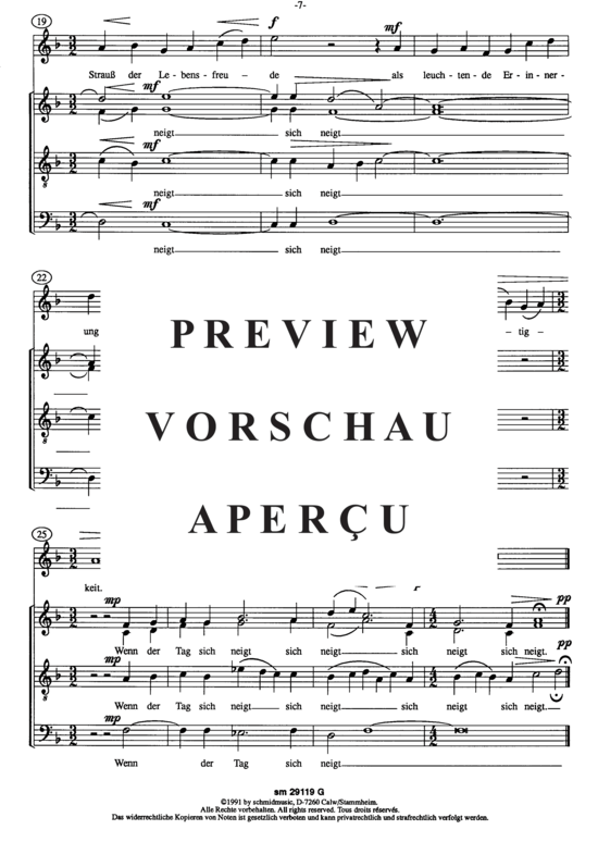 Product gallery: Page 9 of 10 Zwei Lyrismen , , (mixed choir)