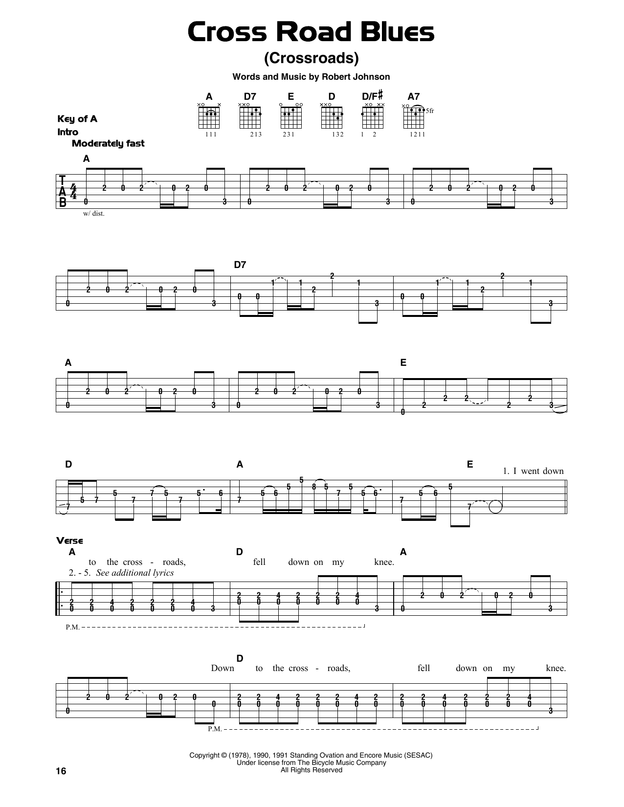 Produktbild zu: Cross Road Blues (Crossroads)