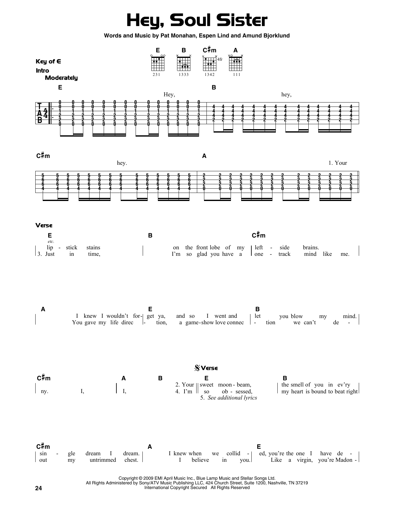 Produktbild zu: Hey, Soul Sister