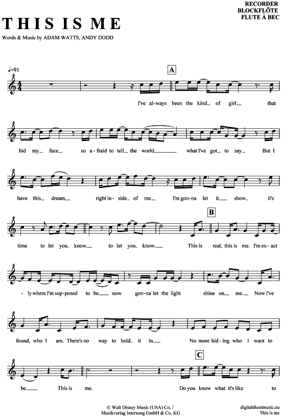 Product gallery: Page 1 of 4 This is me , Lovato, Demi, (recorder)
