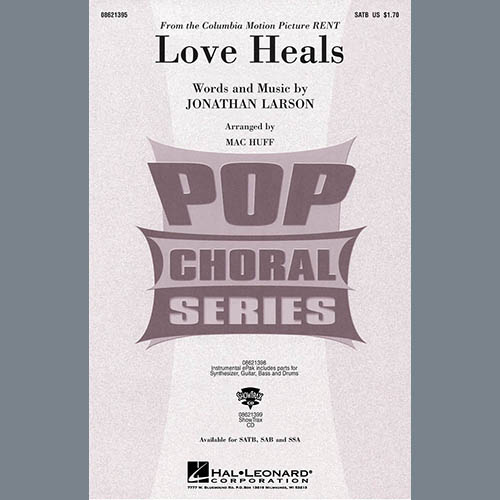 cover: Love Heals, Jonathan Larson
