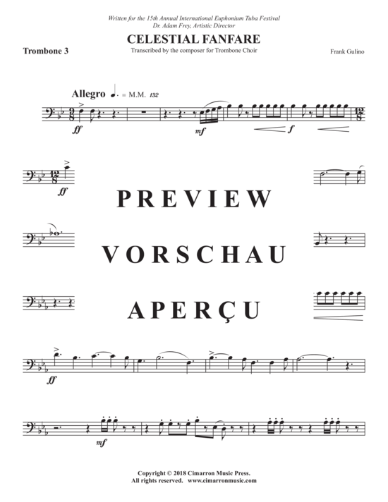 Product gallery: Page 13 of 21 Celestial Fanfare , , (Brass ensemble for 6x poaune + 2x bass trombone)