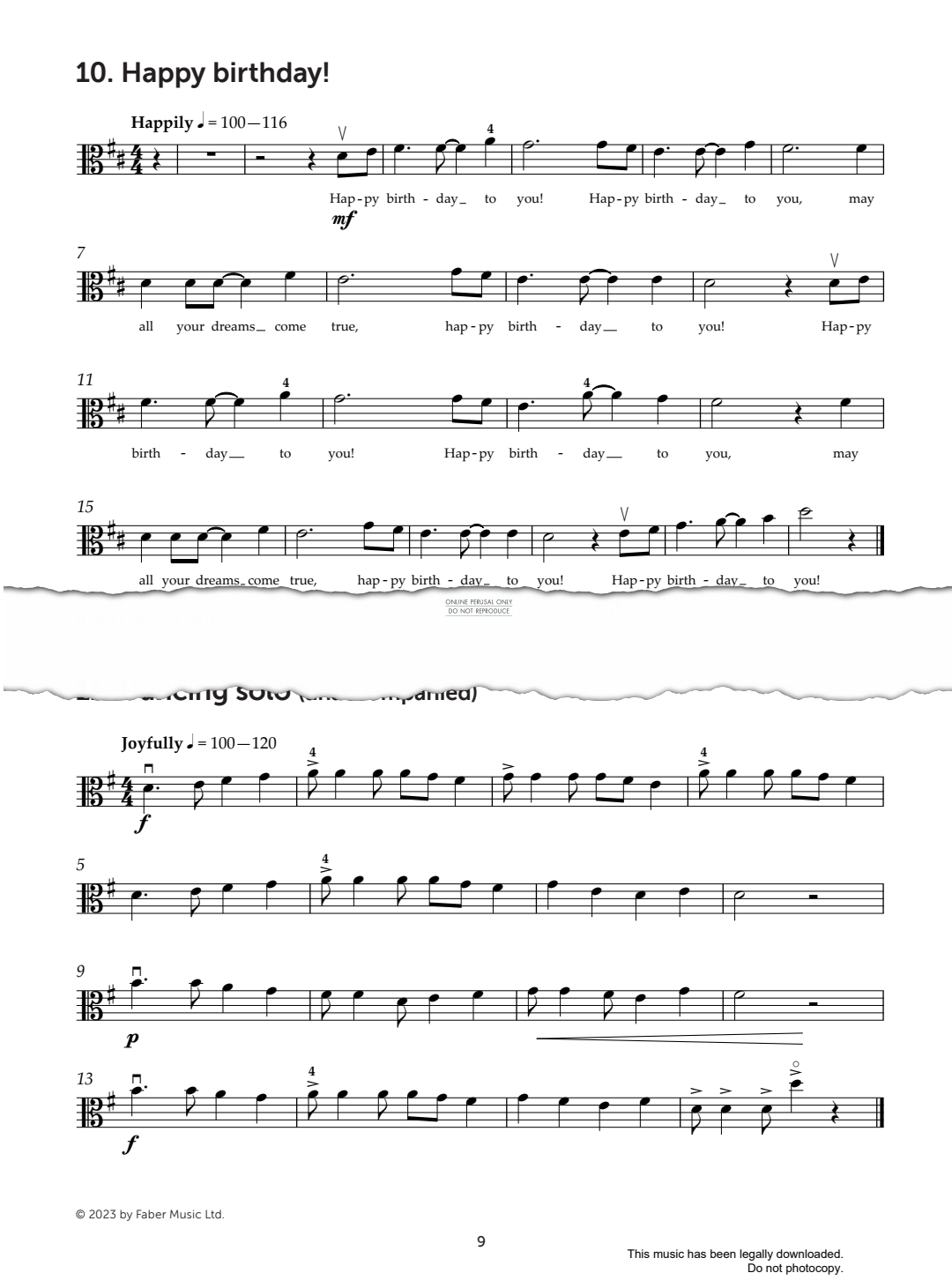 Produktgalerie: Seite 1 von 1 Dancing Solo, Mark Wilson, Viola