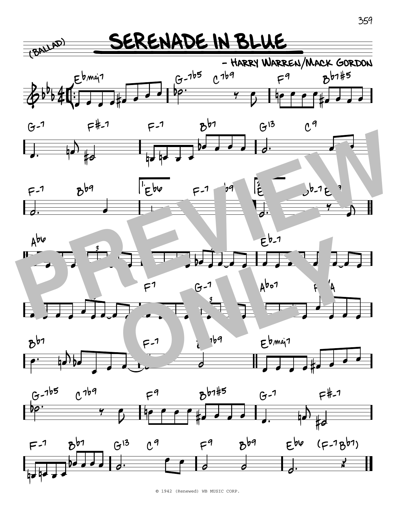 Product picture to: Serenade In Blue