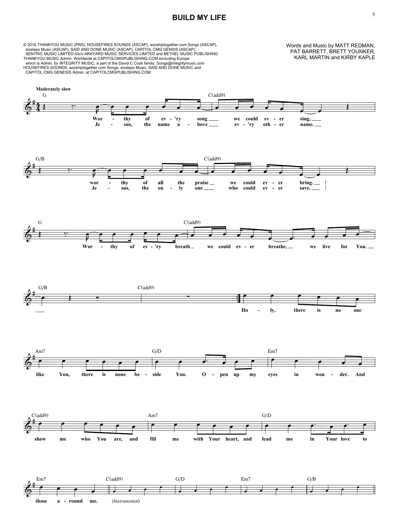Produktgalerie: Seite 1 von 1 Build My Life, Housefires, Melodieinstrument