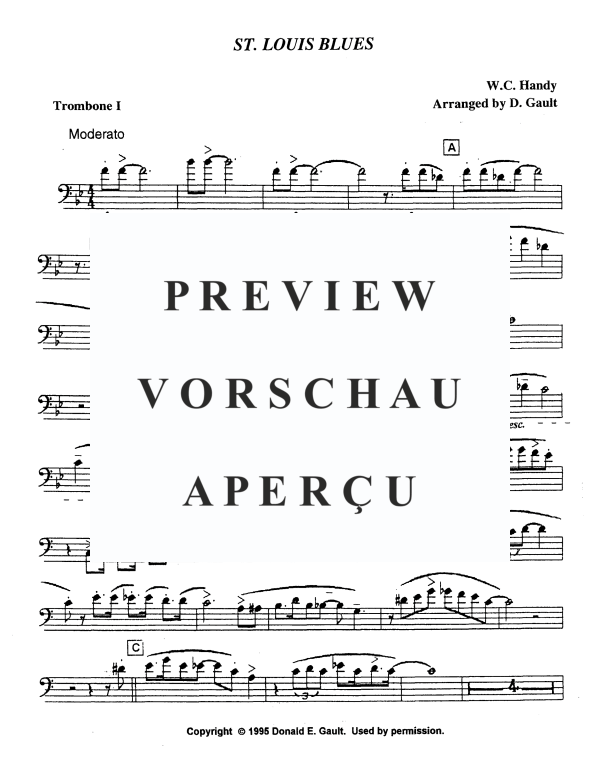 Produktgalerie: Seite 10 von 11 St. Louis Blues, , Posaunen Quartett