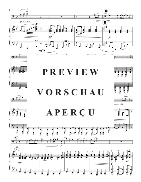 Product gallery: Page 3 of 18 Sonatina – 3 Sätze , , (baritone/pos + piano)