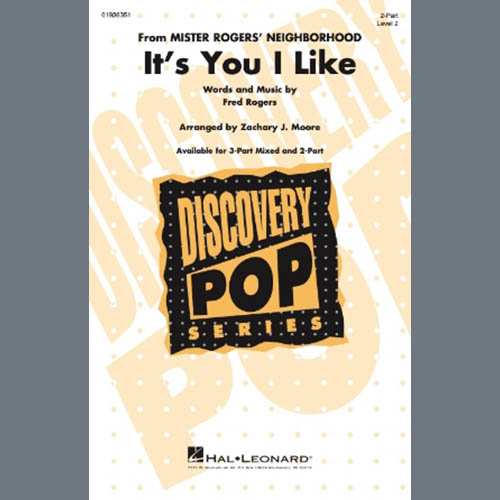 Product picture to: It's You I Like (arr. Zachary J. Moore)
